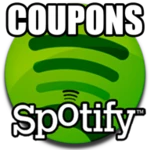 Logo of Coupons for Spotify android Application 